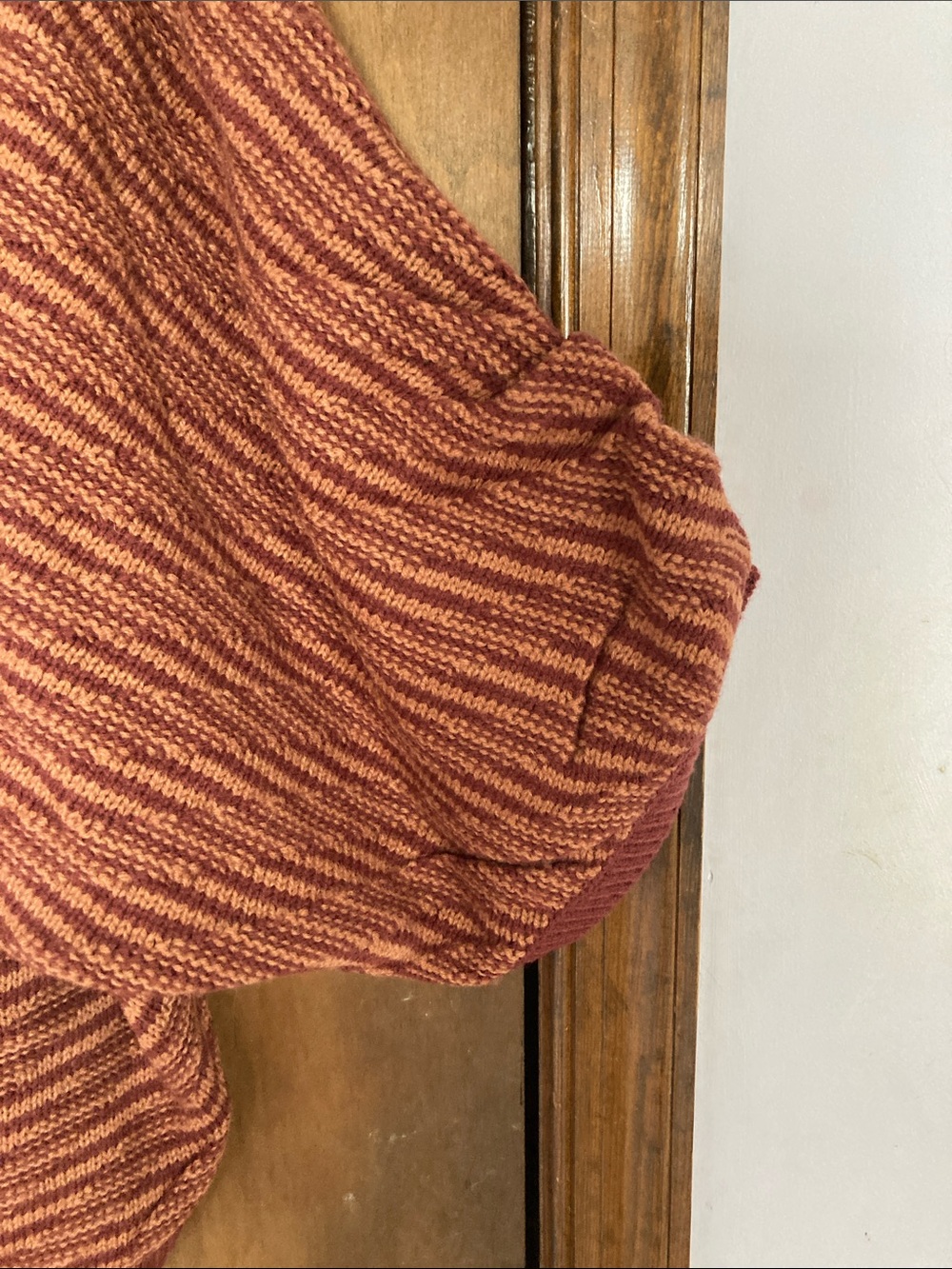 Democracy abstract stripes pattern sweater size 3X - Picture 4 of 16
